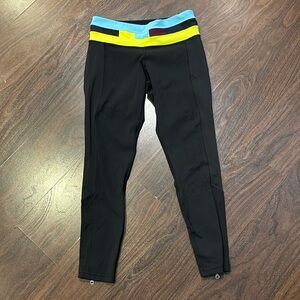 Lululemon leggings with zippers